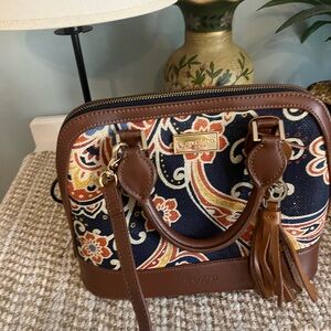 Spartina 449 Monogram Bowler Satchel - Elfrida